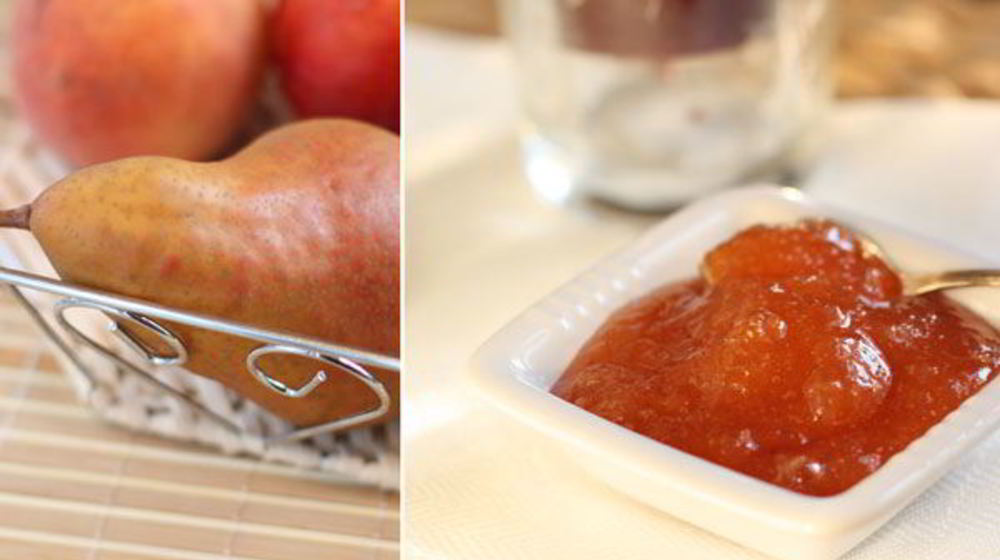 Как приготовить джем из груш и персиков