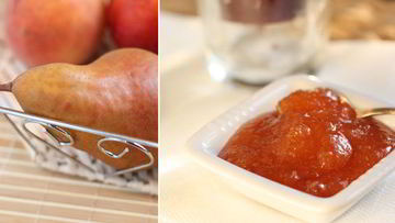 Рецепт Джема из груш и персиков
