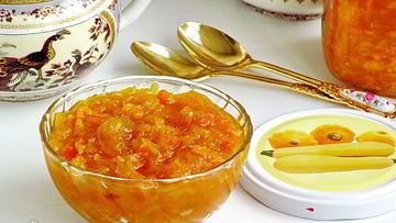 Рецепт Джема из кабачков с апельсином и лимоном в мультиварке