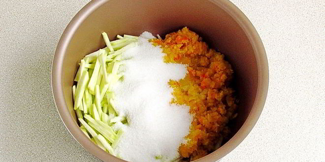 Рецепт джема из кабачков с апельсином и лимоном в мультиварке