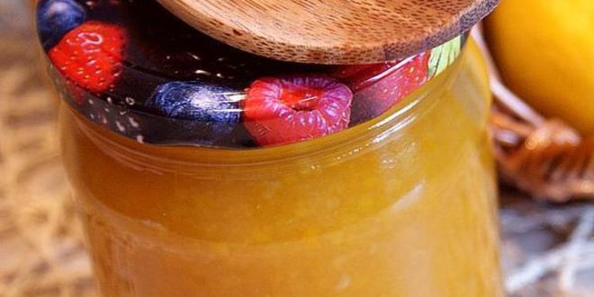 Рецепт джема из кабачков с курагой и лимоном