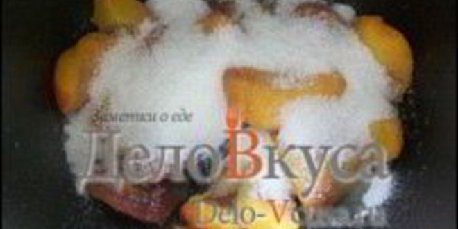 Рецепт джема из персиков и абрикосов в хлебопечке