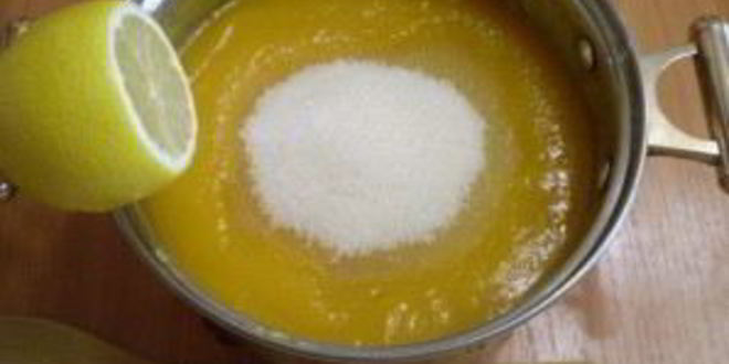 Рецепт джема из тыквы с лимоном