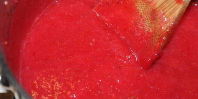 Рецепт клюквенно-яблочного джем с тимьяном