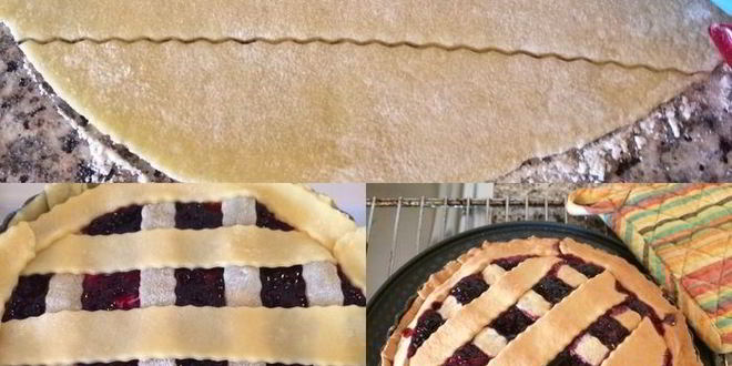 Рецепт кростаты с творогом и джемом