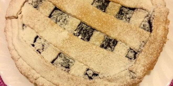 Рецепт кростаты с творогом и джемом