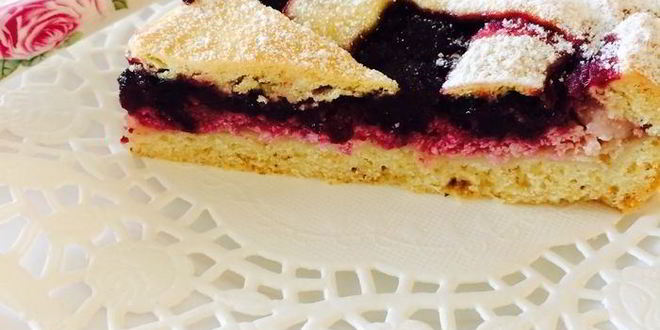 Рецепт кростаты с творогом и джемом