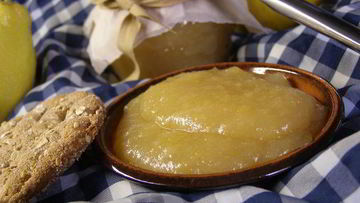 Рецепт Лимонного джема с яблоками и Куантро