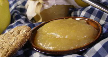 Рецепт Лимонного джема с яблоками и Куантро