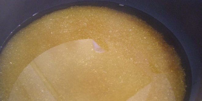 Рецепт лимонного джема с яблоками и куантро