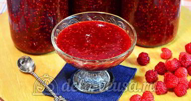 Рецепт Малинового джема на зиму