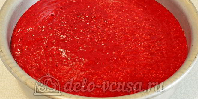 Рецепт малинового джема на зиму
