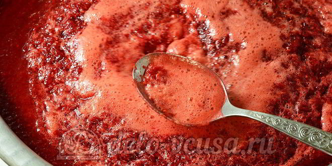 Рецепт малинового джема на зиму