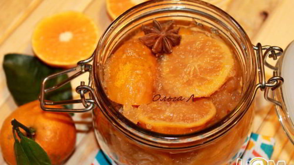 Как приготовить мандариново-имбирный джем