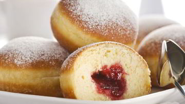 Рецепт Пончиков с джемом