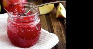 Рецепт Яблочного джема с малиной