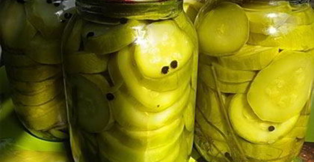 Рецепт консервированные кабачки с хреном и листьями смородины