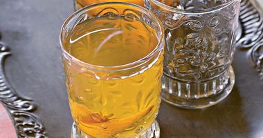 Рецепт Компота из айвы с геранью