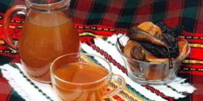 Рецепт компота из сухофруктов без сахара