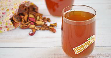 Рецепт Компота из сушеных яблок