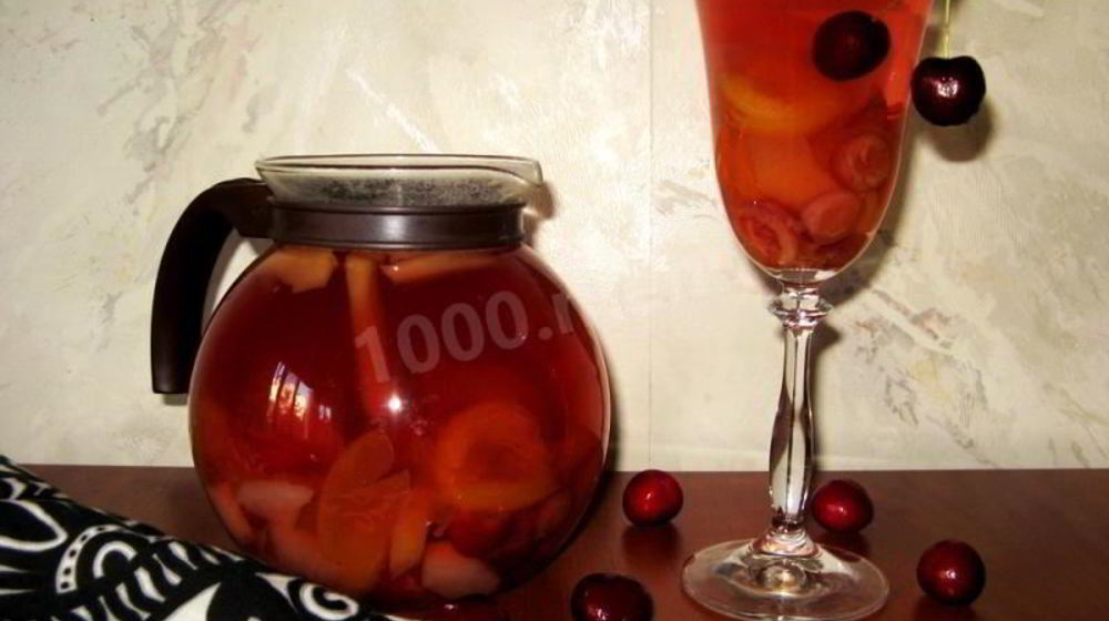 Как приготовить компот из свежих ягод и фруктов