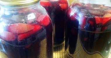 Рецепт Компота из терна и яблок