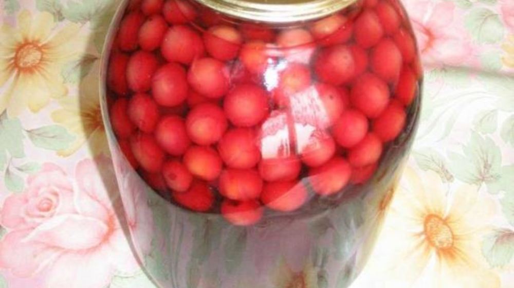 Как приготовить компот из вишен с косточками на зиму