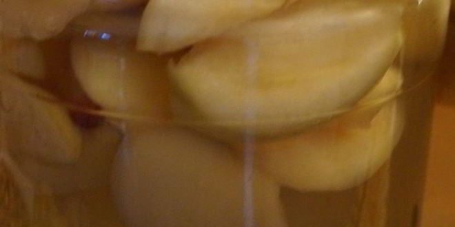 Рецепт компота из яблок с клюквой