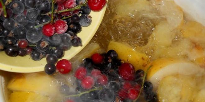 Рецепт компота плодово-ягодный витаминная бомба