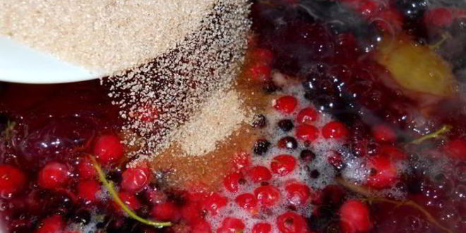 Рецепт компота плодово-ягодный витаминная бомба