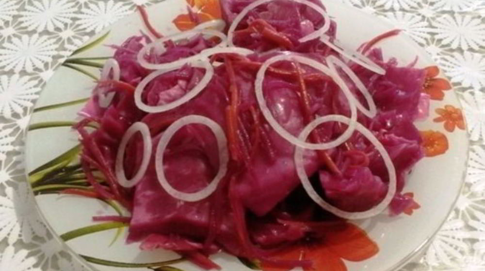 Как приготовить квашеную капусту со свеклой