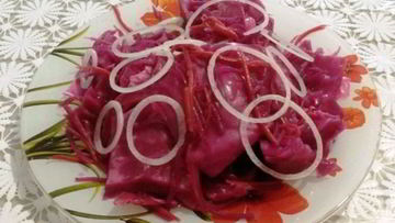 Рецепт Квашеной капусты со свеклой