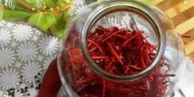 Рецепт квашеной капусты со свеклой