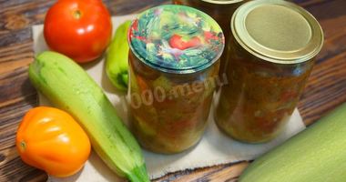 Рецепт Лечо анкл бенс на зиму с кабачками