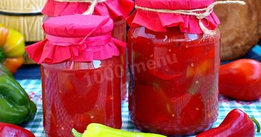 Рецепт Лечо ассорти с таркинским перцем