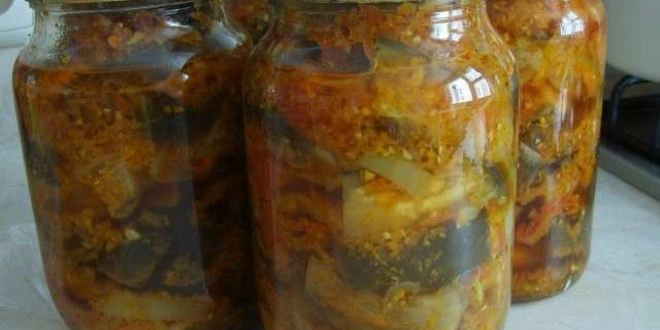 Рецепт лечо из баклажанов на зиму