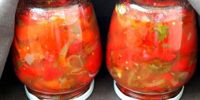 Рецепт лечо из болгарского перца с помидорами
