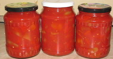 Рецепт Лечо из кабачков на зиму