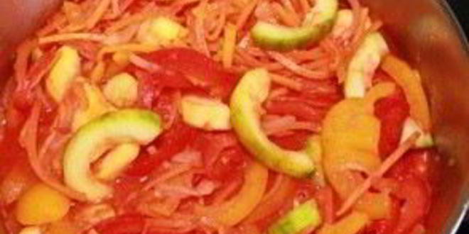 Рецепт лечо из кабачков на зиму