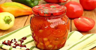 Рецепт Лечо с фасолью на зиму