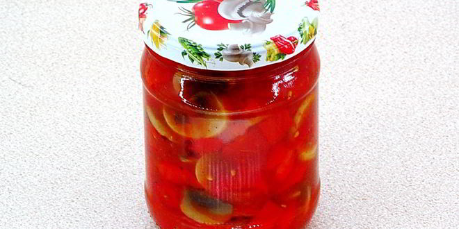 Рецепт лечо с грибами на зиму