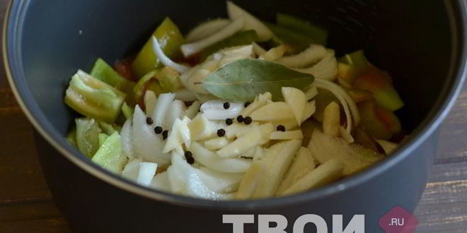 Рецепт лечо в мультиварке