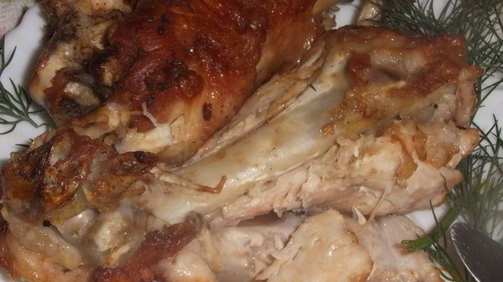 Как приготовить плечо индейки жареное