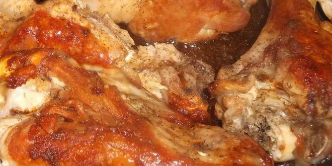 Рецепт плеча индейки жареное