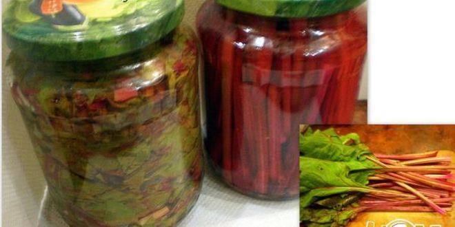 Рецепт ботвы свеклы маринованная