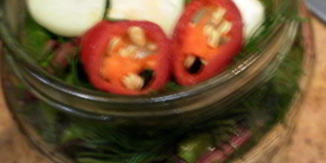 Рецепт ботвы свеклы маринованная