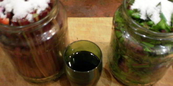 Рецепт ботвы свеклы маринованная
