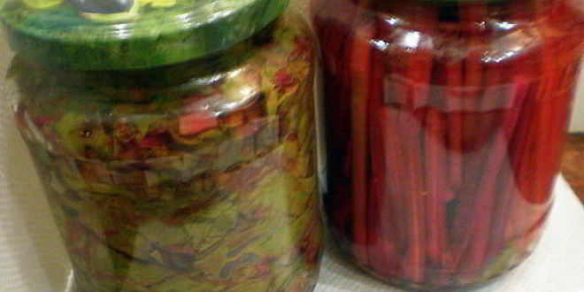 Рецепт ботвы свеклы маринованная