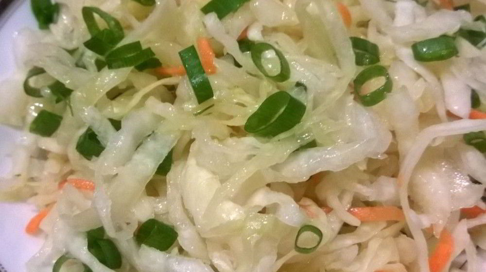 Как приготовить быструю маринованную капусту