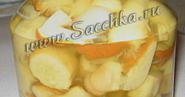 Рецепт Грибов маринованных